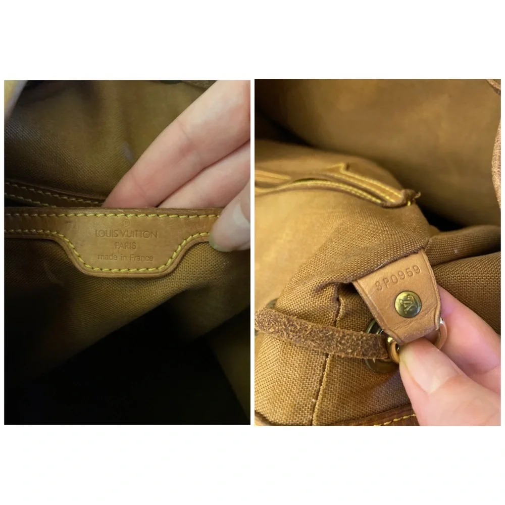 ♥️ LOUIS VUITTON Montsouris GM Backpack 💯 AUTH - Picture 11 of 16